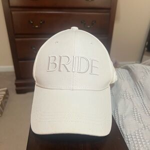 White Bride Baseball Cap